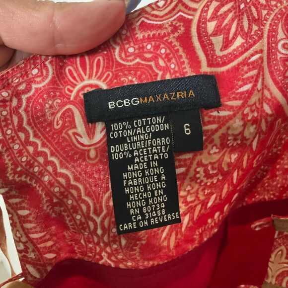 BCBG Y2K Lace Up Halter Dress - Picture 3 of 8